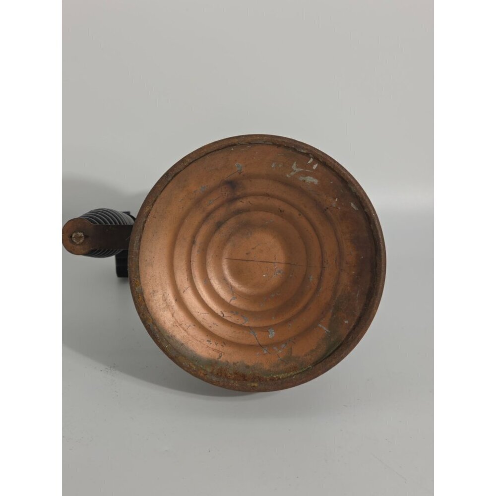 Vintage The Turner Brass Works Sycamore Ill Copper Blow Torch With Black Handle - Picture 9 of 16